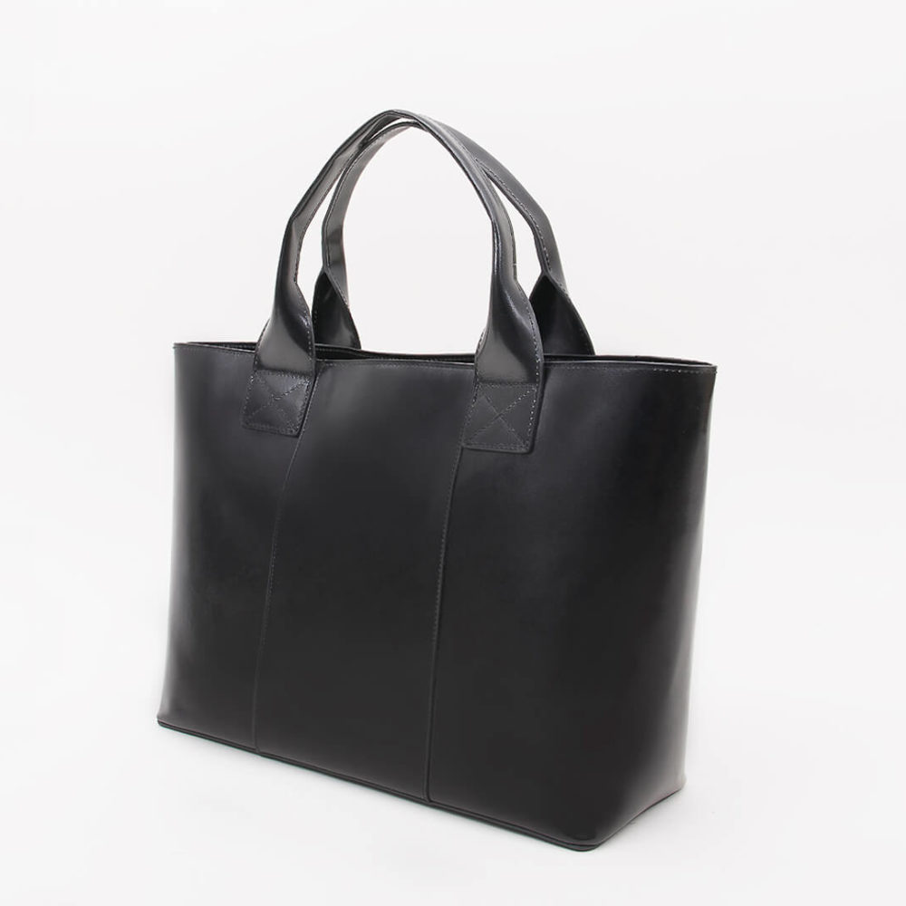 Black Leather Tote Bag | All Fashion Bags