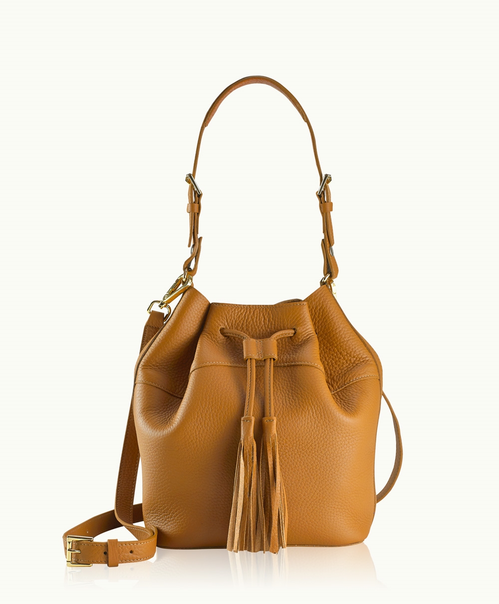 Tan Bucket Bag | All Fashion Bags