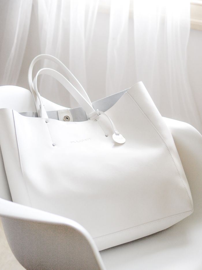 White Leather Bag | All Fashion Bags