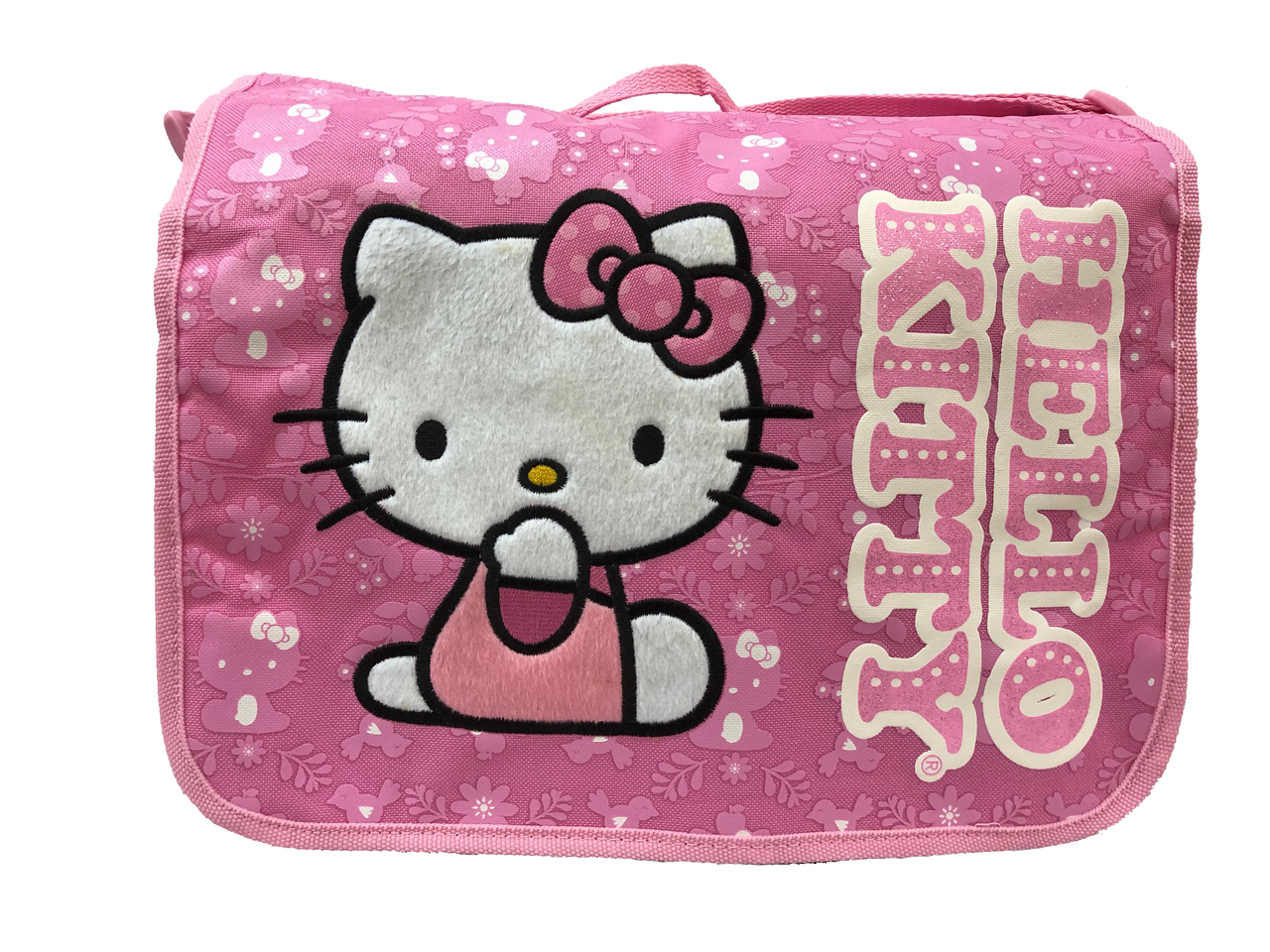 Hello Kitty messenger bag, On display in Hamleys toy shop