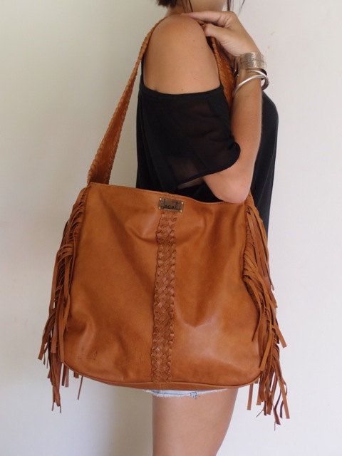 Brown Fringe Bag - All Fashion Bags