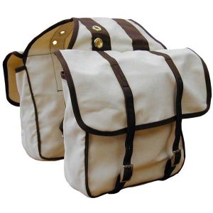 Canvas Saddle Bags Horse