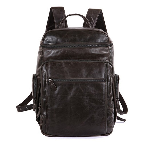 Leather School Bag - All Fashion Bags