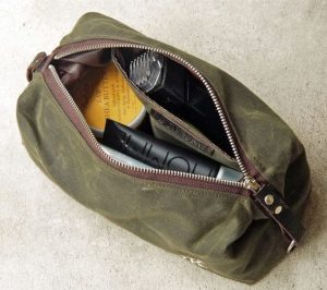 Monogrammed Mens Toiletry Bag