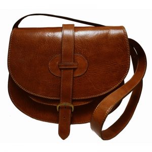 Tan Leather Saddle Bags