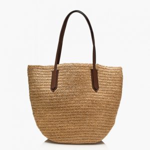 Straw Tote Bag Images