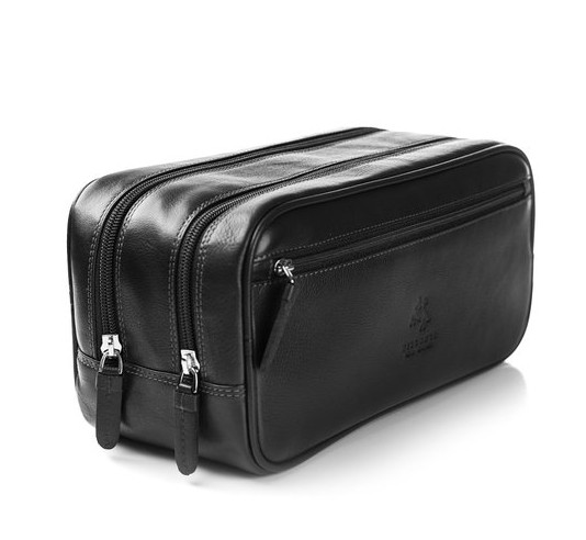 Leather Toiletry Bag - All Fashion Bags