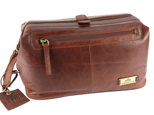 Leather Toiletry Bag - All Fashion Bags