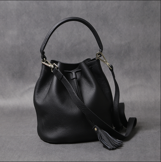 Black Bucket Bag - All Fashion Bags