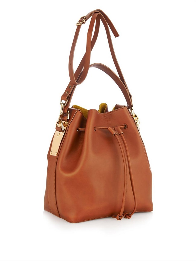 Brown Bucket Bag - All Fashion Bags