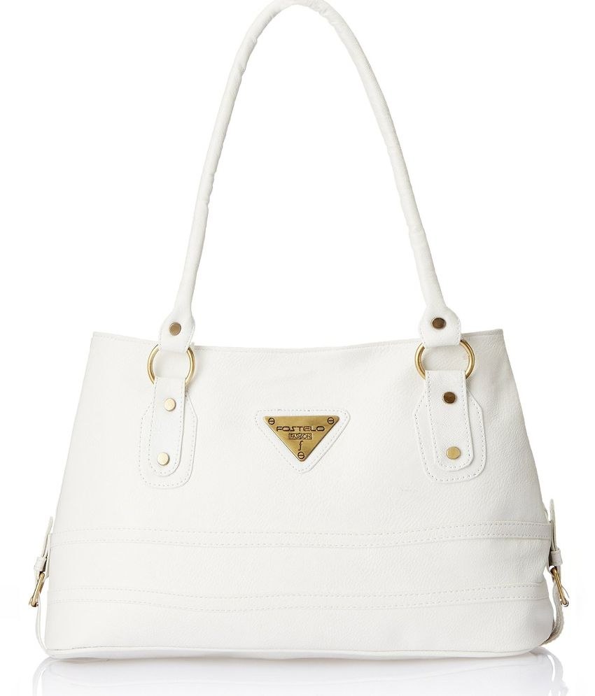 White Shoulder Bag - All Fashion Bags