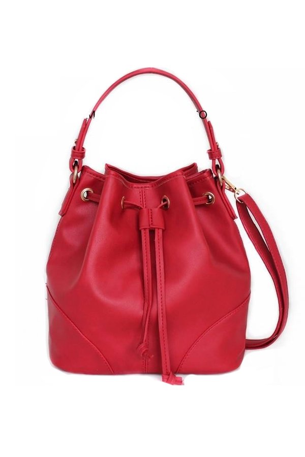 Leather Bucket Bag - All Fashion Bags