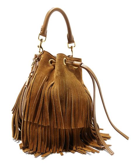 Tan Suede Fringe Bag – All Fashion Bags