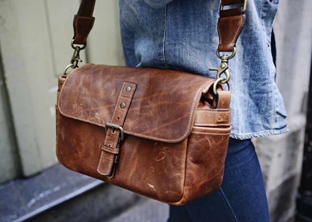 Leather Camera Bag - All Fashion Bags