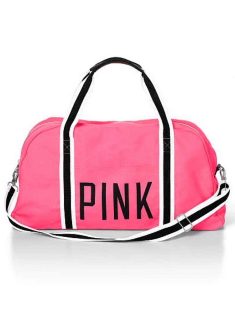 Pink Duffle Bag - All Fashion Bags