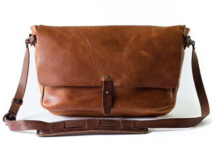 Vintage Leather Messenger Bag - All Fashion Bags