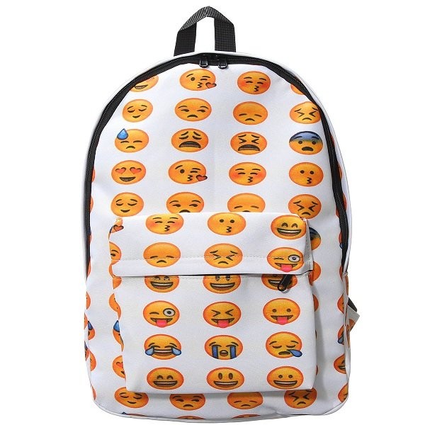 Emoji School Bag - All Fashion Bags