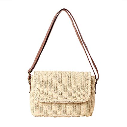 Straw Shoulder Bag - All Fashion Bags