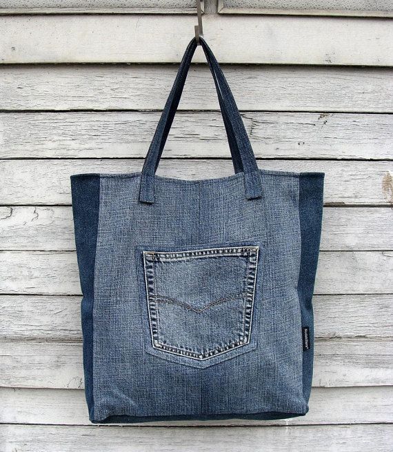 Denim Tote Bag - All Fashion Bags