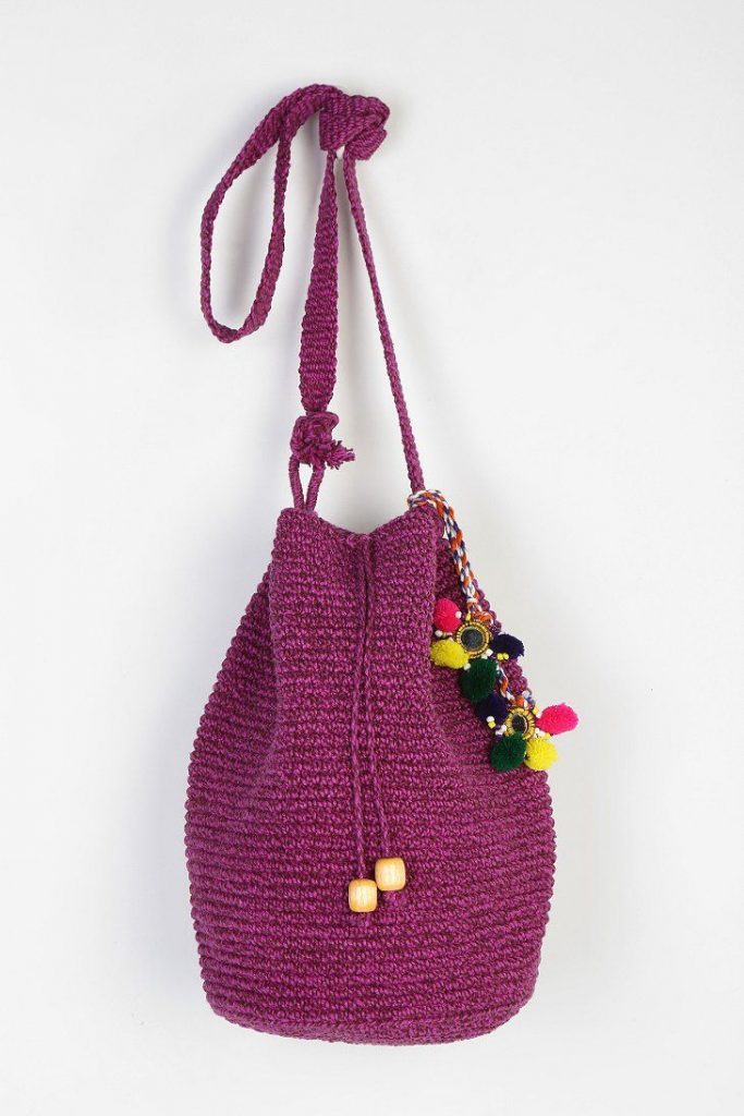 Crochet Bucket Bag All Fashion Bags