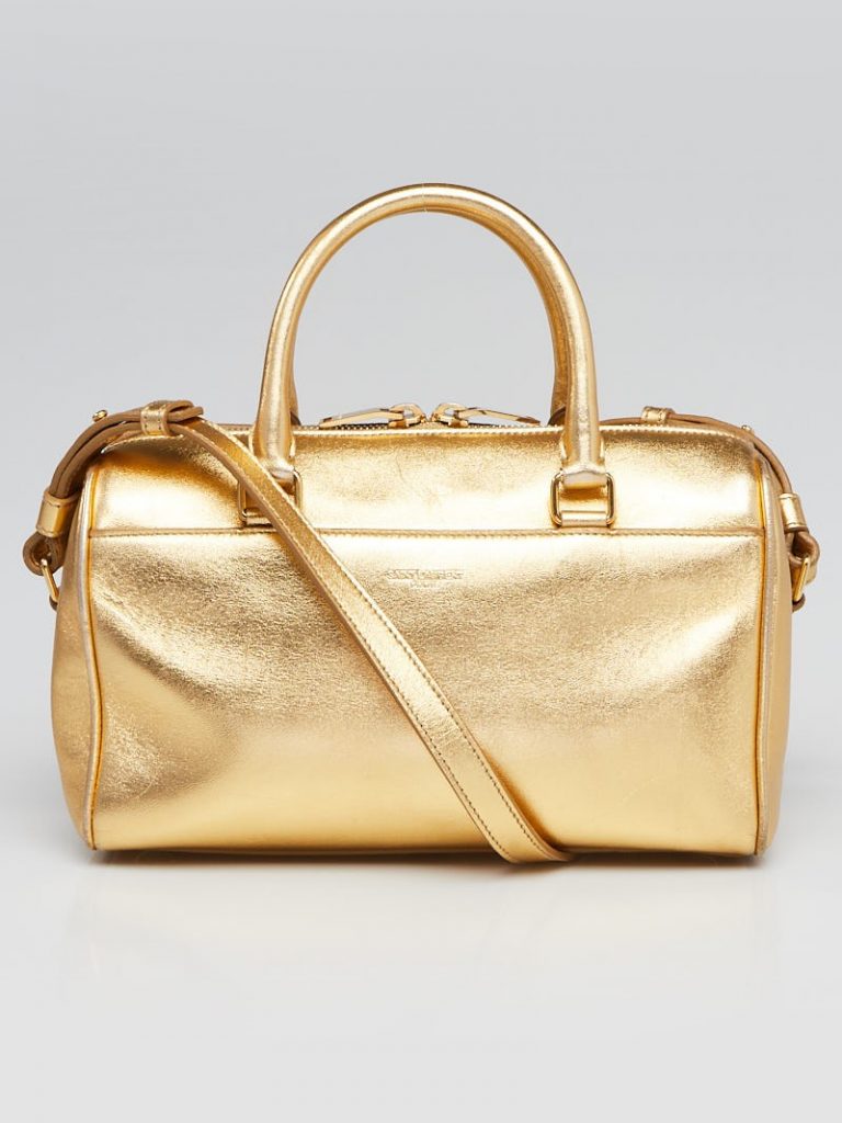 Gold Duffle Bag All Fashion Bags