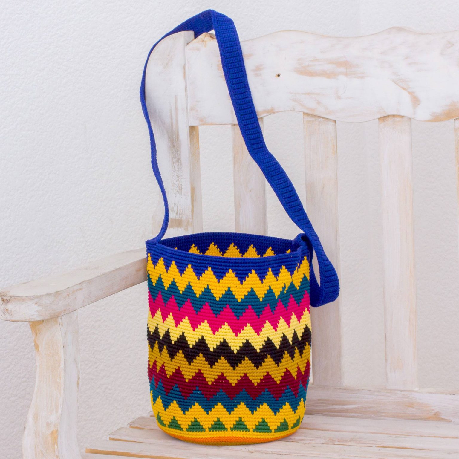 Crochet Bucket Bag All Fashion Bags